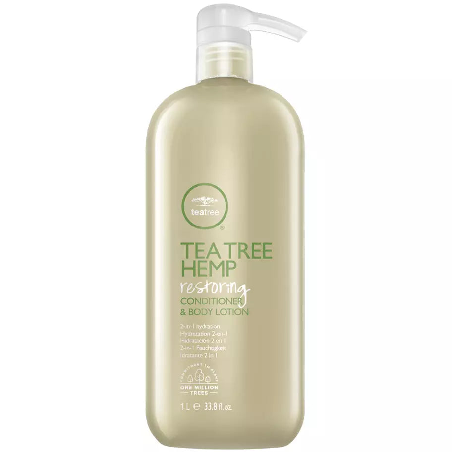 Tea Tree Hemp Restoring Conditioner & Body Lotion