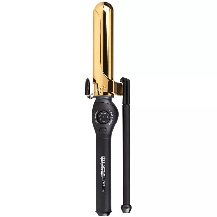 Express Gold Curl Marcel Curling Iron